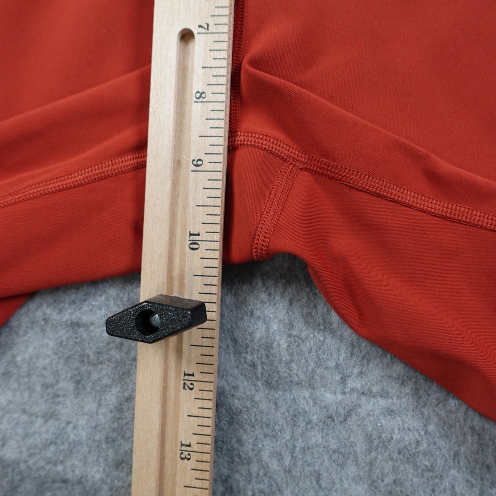 Lululemon Leggings Women Eight Red Speed Up Crop 21" Run Gym Athletic Workout - Picture 5 of 10
